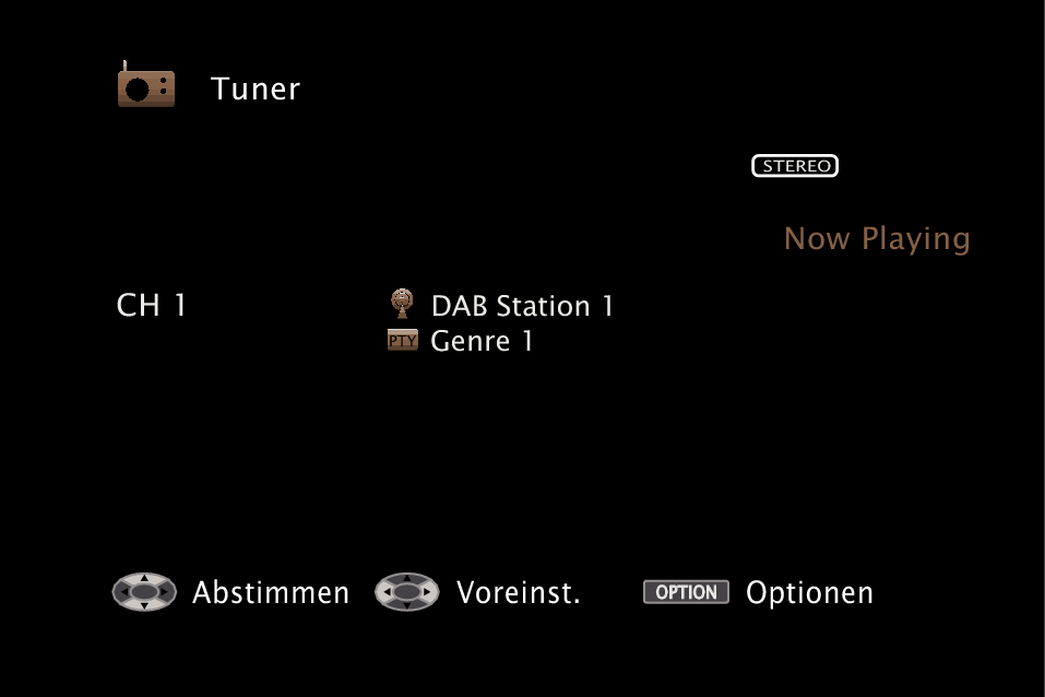 GUI Tuner DAB S55N